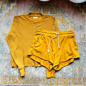 MATE the label lounge set in TURMERIC size small